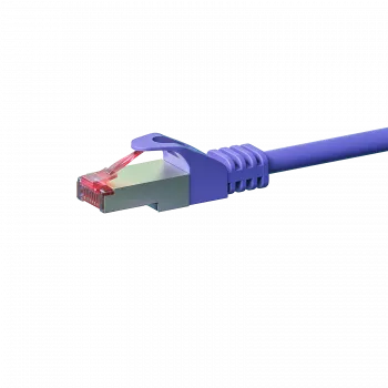 DSIT CAT 6 Network Cable LSOH - S/FTP - 0.50 Metre - Purple (DC-S68-005)