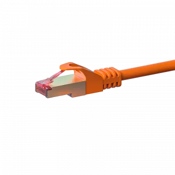 DSIT CAT 6 S/FTP LSOH Network Patch Cable 10m Orange