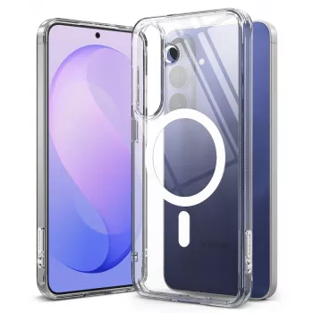 Ringke Fusion Magnetic MagSafe Case for Samsung Galaxy S26 FE, Clear