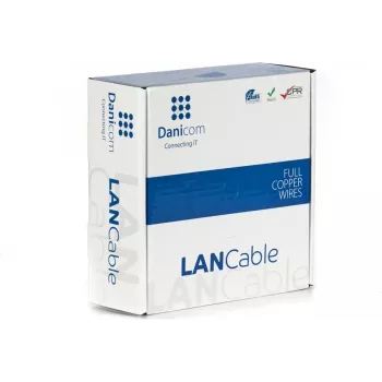 DSIT DANICOM CAT6A U/UTP 50m Flexible PVC (Fca) Network Installation Cable