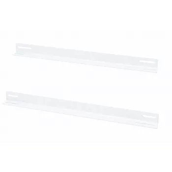 DSIT 19 inch Rack Rails for 450 mm Deep Wall Cabinets - White