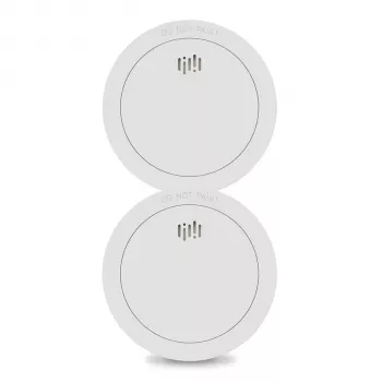 Alecto SD1030 2x Smoke Detector with 10-Year Battery