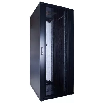 DSIT 19 inch Server Rack with Perforated Front Door 600 x 800 - 42U Black