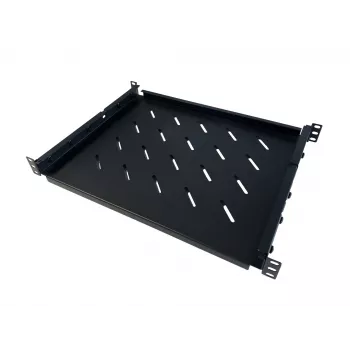 DSIT 19 inch universal rack shelf 550mm to 790mm - 1U (DS-FO80)