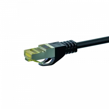 DSIT Cat.7 S/FTP PiMF RJ45 Network Patch Cable, 1.5 m, Black