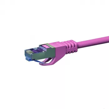 DSIT CAT 6a Network Cable LSOH - S/FTP - 50 Metres - Pink - Patch Cable