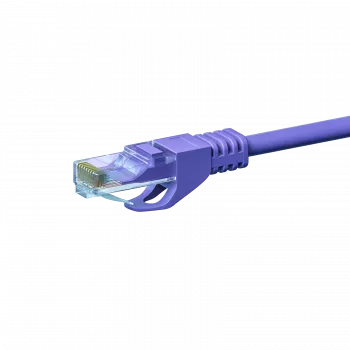 DSIT CAT 6 Network Cable U/UTP - 0.25 m - Purple - CCA (DC-C68-002)