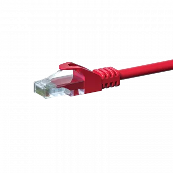 DSIT CAT 5e U/UTP Network Patch Cable, 1 m, Red, CCA, RJ45, Gigabit Ethernet