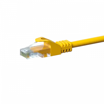 DSIT CAT 5e U/UTP Network Cable, 10 m, Yellow, CCA, RJ45, 1 Gbit/s, 100 MHz