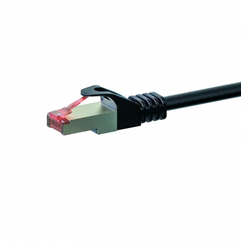 DSIT CAT 6 S/FTP LSOH Network Patch Cable, 1.5 m, Black