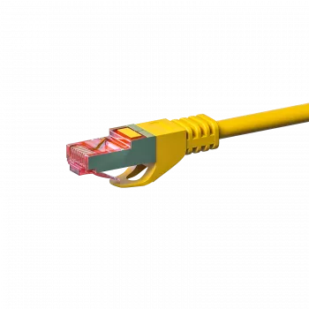 DSIT CAT 6 S/FTP LSOH Network Patch Cable, 2m, Yellow (DC-S67-020)
