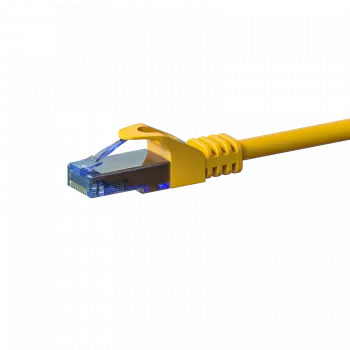 DSIT CAT6a Network Cable 100% Copper - U/UTP - 7.5 m - Yellow (DC-U6A7-075)