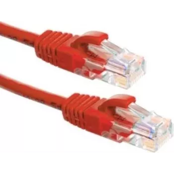 DSIT DC-U6A5-500 CAT6A RJ45 Network Patch Cable, 50 m, Red