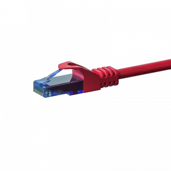 DSIT DC-U6A5-500 CAT6A RJ45 Network Patch Cable, 50 m, Red