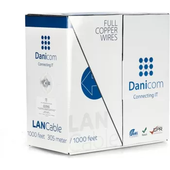 DSIT DANICOM CAT6 UTP 305m Solid Core Cable - LSZH (Dca)