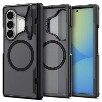 Spigen Optik Armor Pro MagFit Case for Samsung Galaxy Z Fold 8 Ultra, MagSafe-Compatible, Black (ACS11500)
