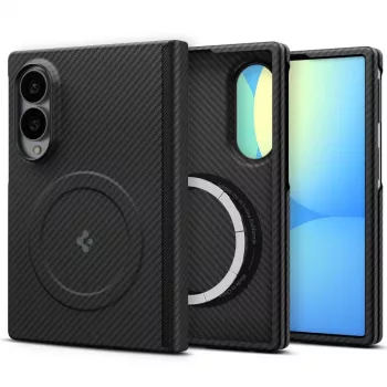 Spigen AirSkin Aramid MagSafe Case for Samsung Galaxy Z Fold 8 - Black