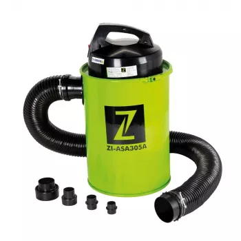 Zipper ZI-ASA305A 1100W Wood Dust Extractor with 100L Bag, 1800 m³/h Airflow, 1800 Pa Vacuum, Reducer Set