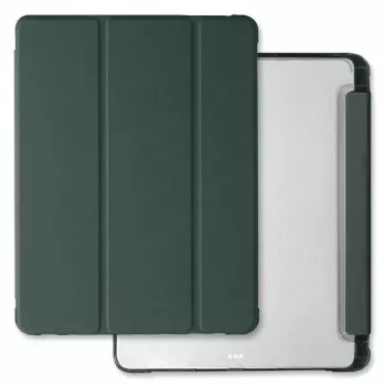 Mercury Clear Back Case for iPad Pro 11 M4 2024 / M5 2025 - Dark Green