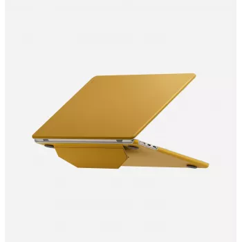 UNIQ Lyden Versa Folio-Style Protective Case for MacBook Air 13 inch (M2 2022 / M3 2024 / M4 2025 / M5 2026) - Yellow
