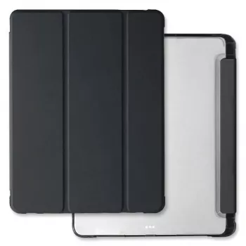 Mercury Clear Back Cover for iPad Pro 13 inch (M4 2024/M5 2025) - Black Frame, Clear Back