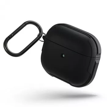 UNIQ Valencia Antimicrobial Case for Apple AirPods 3rd Generation - Midnight Black