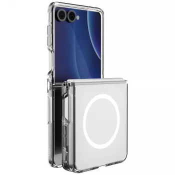 UNIQ LifePro Xtreme Magclick Charging Case for Samsung Galaxy Z Flip8 - Transparent