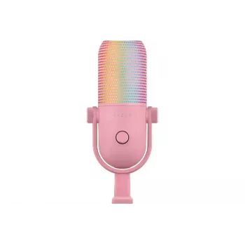 Razer Seiren V3 Chroma 32-bit DSP USB Condenser Microphone - Quartz Pink