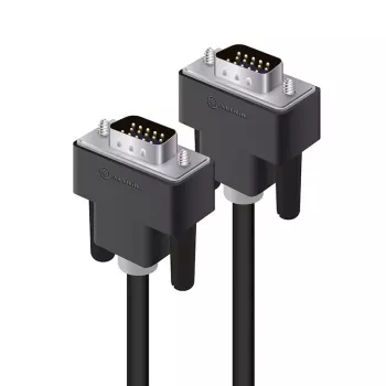ALOGIC VGA-MM-02 2m VGA to VGA Male Cable with Audio, Black