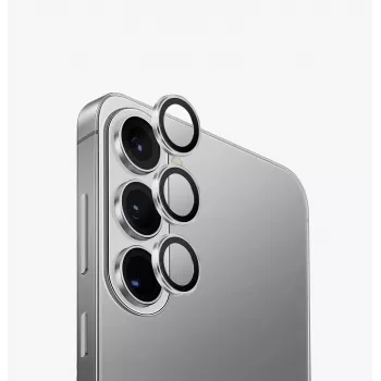 UNIQ Optix Aluminium Camera Lens Protector for Samsung Galaxy S26 / S26+ - Silver