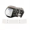 BRADY Rotating Self-Laminating Label Cartridge for DYMO XTL – 24mm x 4m, Black on White/Clear, Industrial Polyester