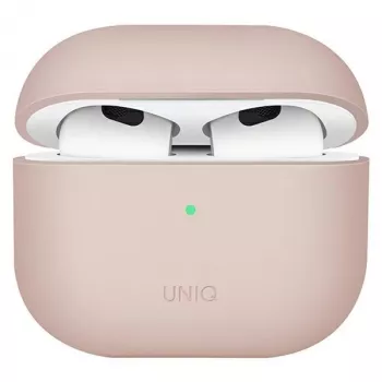 UNIQ Lino Silicone Case for Apple AirPods 3rd Generation - Blush Pink
