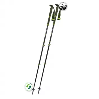 Komperdell Carbon Pro Zero Trekking Poles, Green