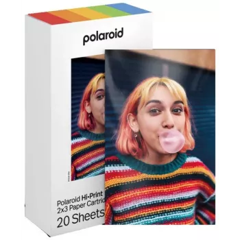 Polaroid Hi-Print 2x3 Paper Cartridge, 20 Sheets (6355)
