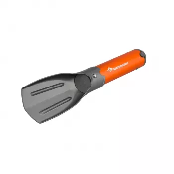 Sea to Summit Pocket Trowel Alloy - Ultralight Folding Camping Trowel for Digging Catholes, Anodised Aluminium, 220mm Extended, 153mm Packed, 3.5oz, Grey/Silver