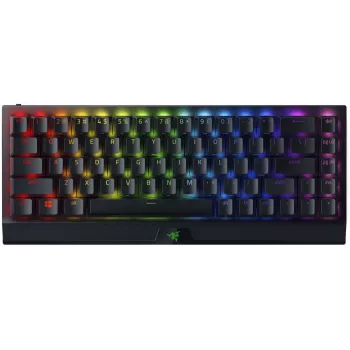 Razer BlackWidow V3 Mini HyperSpeed 65% Wireless Mechanical Gaming Keyboard - Razer Yellow Switches, Chroma RGB, Bluetooth 5.0, USB-C, Black