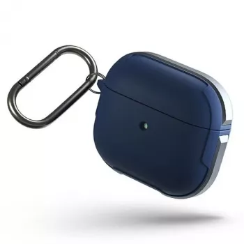 UNIQ Valencia Antibacterial Case for AirPods 3rd Generation Blue