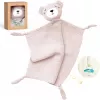 Momcozy Cotton Cuddly Bear Plush Toy for Babies, Pink