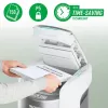 Leitz IQ Optimax AutoFeed 150 Paper Shredder, P-5, 150 Sheets, 15 L Bin