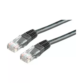 VALUE Cat.6 Class E UTP Patch Cable RJ45 Plug to RJ45 Plug, Black, 2 m