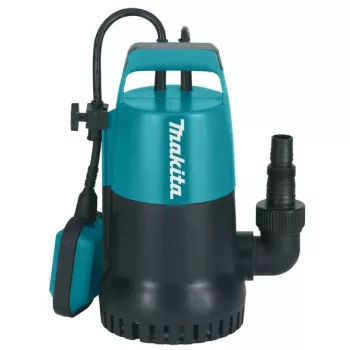 Makita PF0300 Submersible Pump 300W, 8400 L/h, 5m Head, Float Switch, 10m Cable