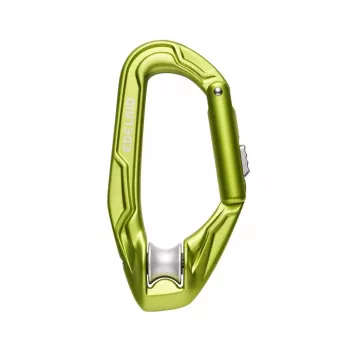 Axiom slider-oasis EDELRID Carabiner with Closure - Modified D-Shape, Keylock, 23 kN