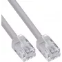 InLine Modular Round Cable RJ12, Plug-Plug, 6P6C, 2m, Grey