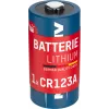 ANSMANN 1510-0072 CR123A Lithium Battery – 3V 1600mAh, High Energy Density, 10-Year Shelf Life (Bulk Pack)