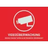 ABUS Video Surveillance Warning Sticker, 148x105 mm (AU1320)