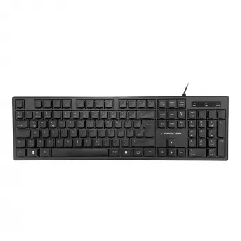 LC-Power LC-KEY-903DE Office Keyboard, USB, Black, German Layout