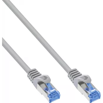 INLINE B-72614 Cat.6A S/FTP LSZH Patch Cable, CCA, Grey, 1.5m, 70-Pack