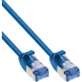InLine® Slim Patch Cable, U/FTP PiMf, Cat.6A, Blue, 5 m
