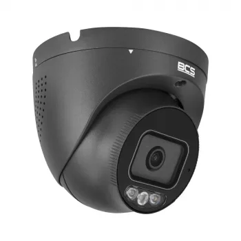 BCS 8MP Outdoor Dome IP Camera with AI Analytics, 2.8mm Lens, 30 m Smart IR, IP67 & IK10