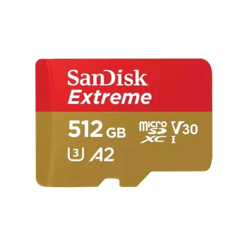 SanDisk Extreme Go A2 U3 V30 microSDXC 512GB Memory Card